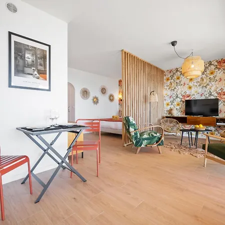 Les Orangers, Avec Coin Nuit, Incroyable Vue Sur La Et La Mer, Parking شقة *