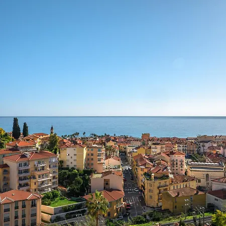 Apartamento Les Orangers, Avec Coin Nuit, Incroyable Vue Sur La Et La Mer, Parking *