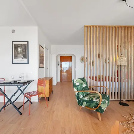 Les Orangers, Avec Coin Nuit, Incroyable Vue Sur La Et La Mer, Parking شقة *